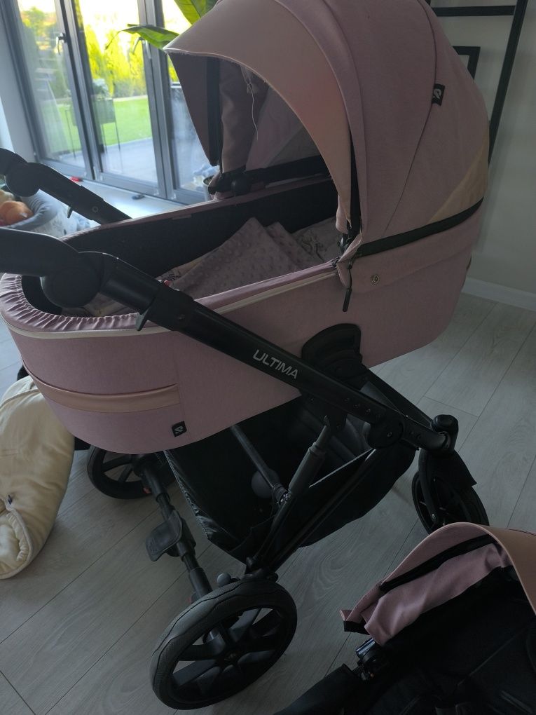 ultima ultra light wózek 3 w 1 gratis łóżeczko i wanienka