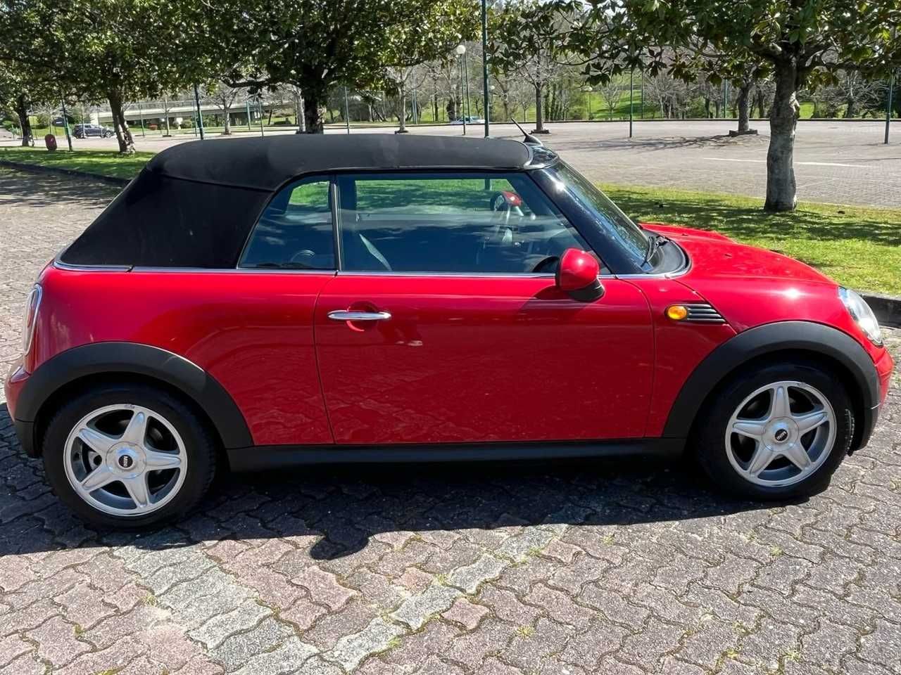 Mini Cooper Cabrio 1.6 2009 — Descapotavel Vermelho Impecável
