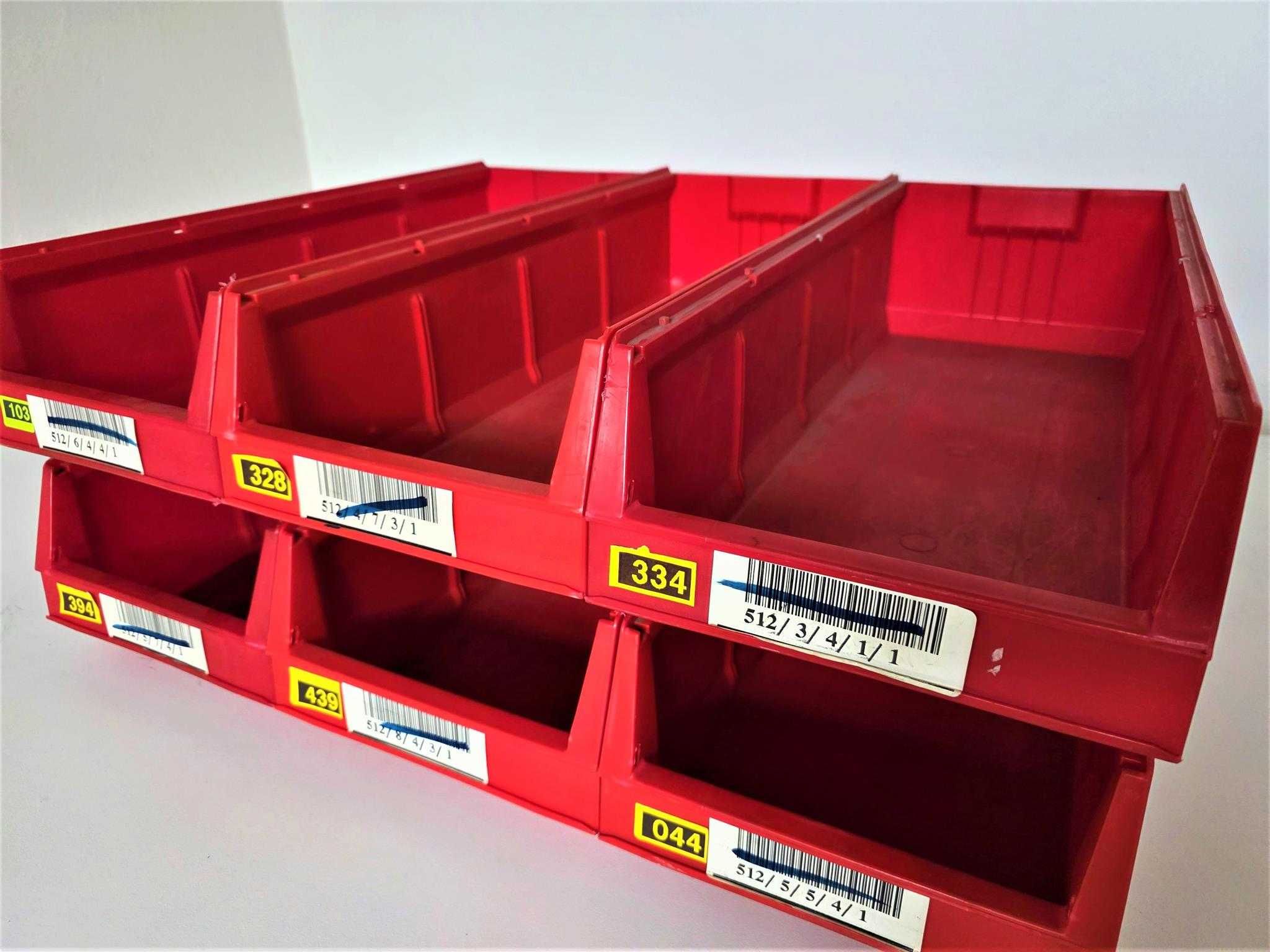 Pojemnik Plastikowy Kuweta 60x23x15cm Skrzynka Kosz Magazyn Warsztat
