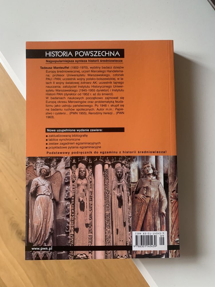 Historia powszechna. Średniowiecze, Tadeusz Manteuffel