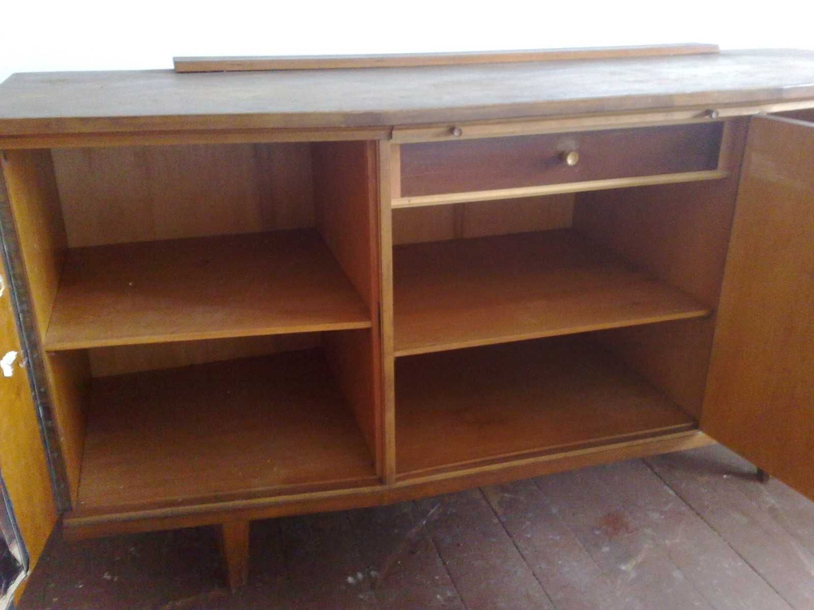 Komoda z okresu PRL - stan bardzo dobry (185x62x95cm)