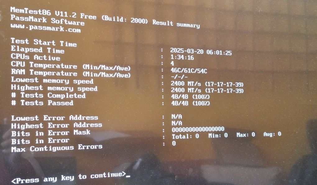 Pamięć RAM 2x4GB SODIMM DDR4 2666MHz