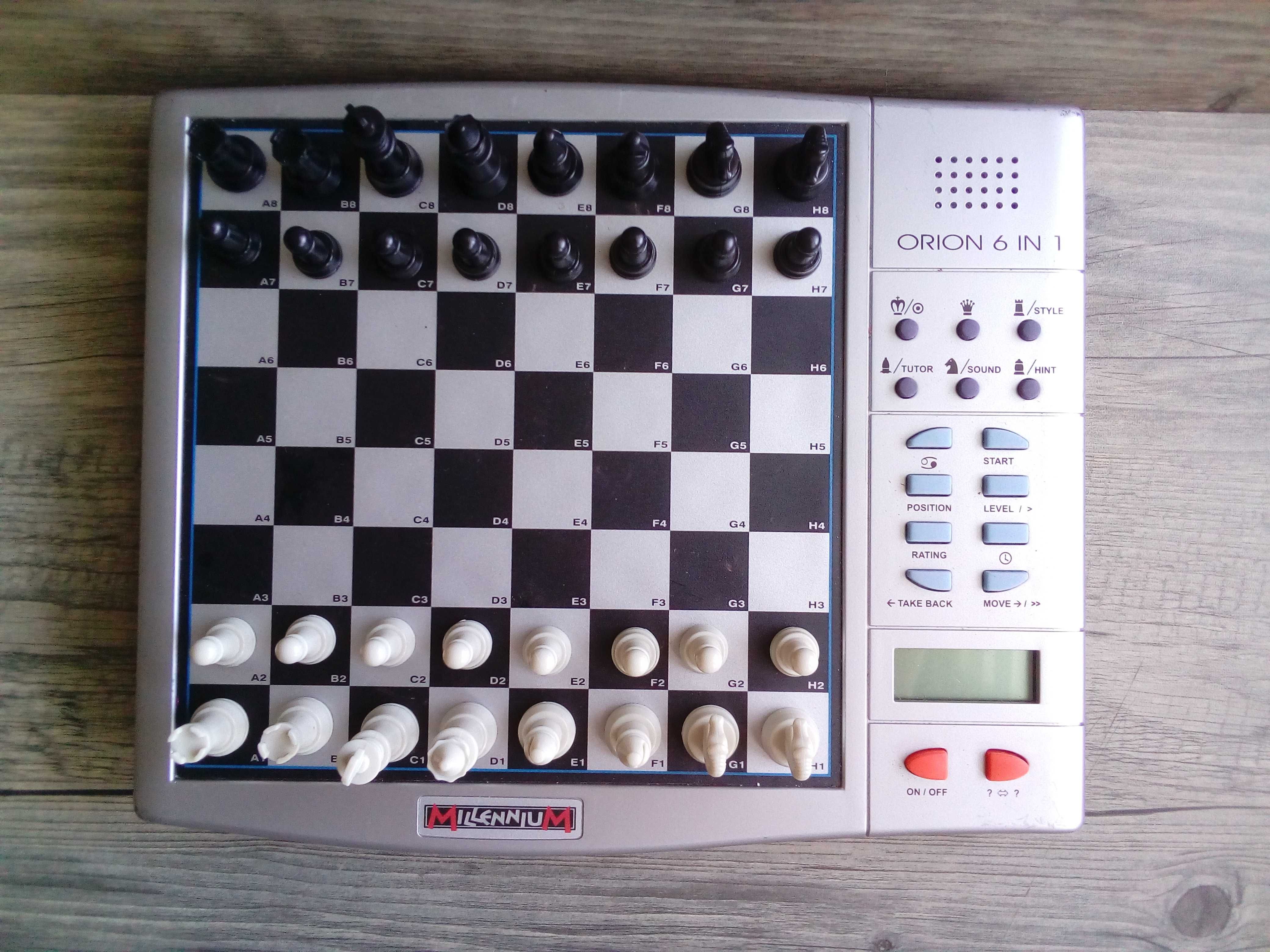 szachy, komputer szachowy milenium orion 6w1