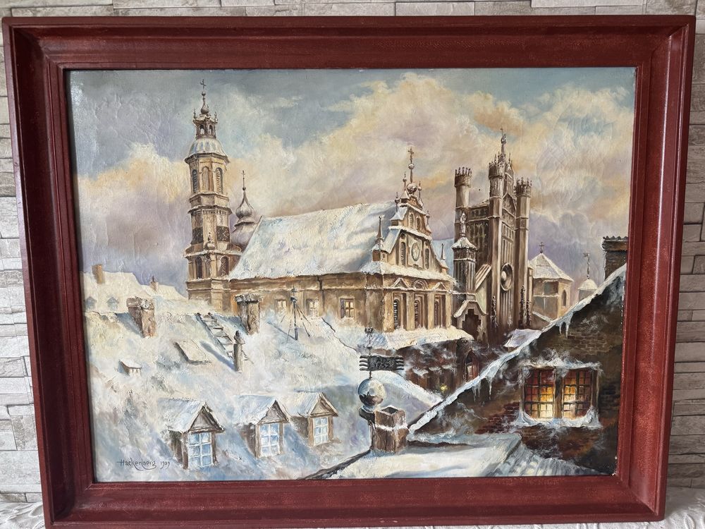 Obraz Hackenberg 1989 olejny