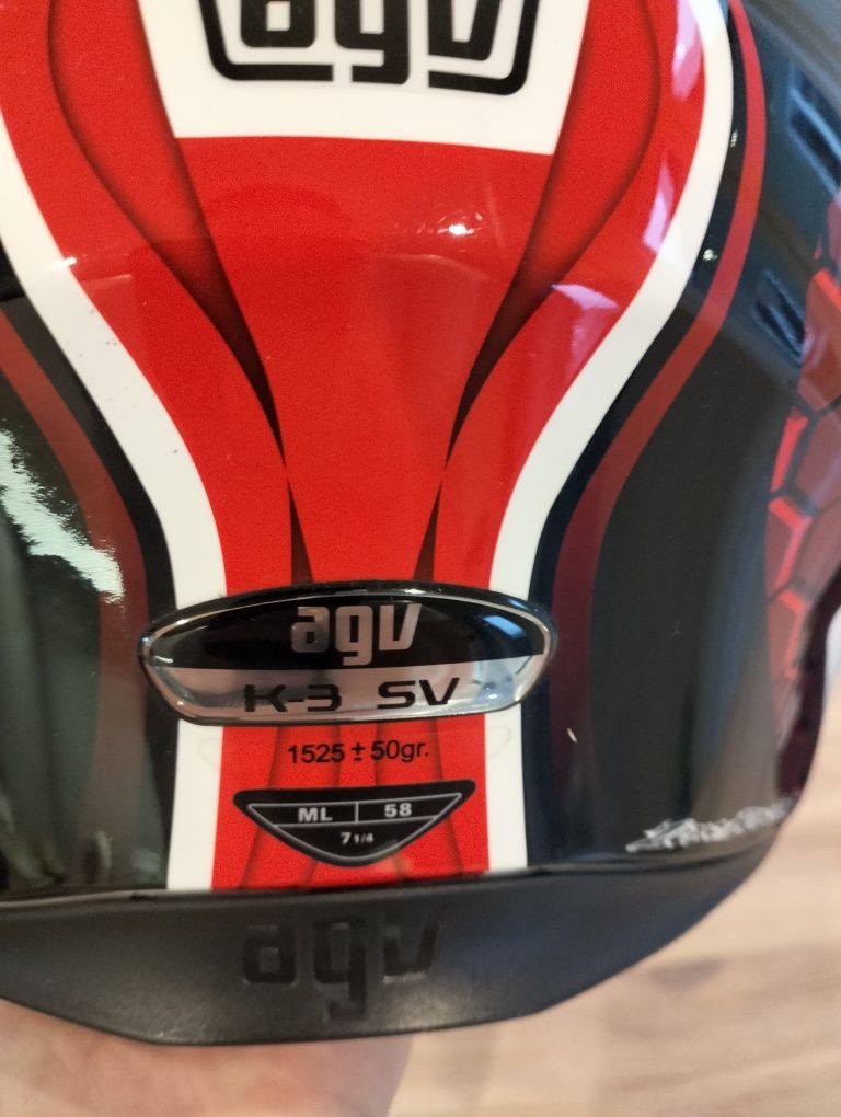 Kask motocyklowy AGV K3 SV rozmiar ML