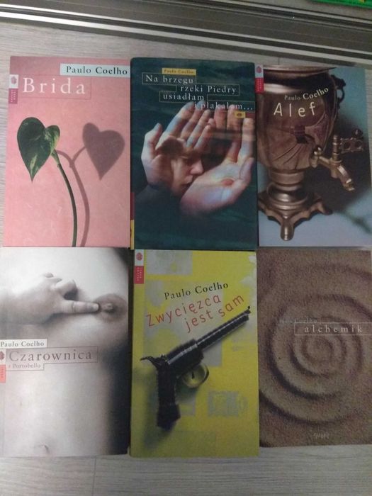 Książki Paulo Coelho 7szt