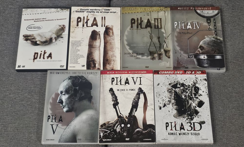 Piła filmy na DVD Horror