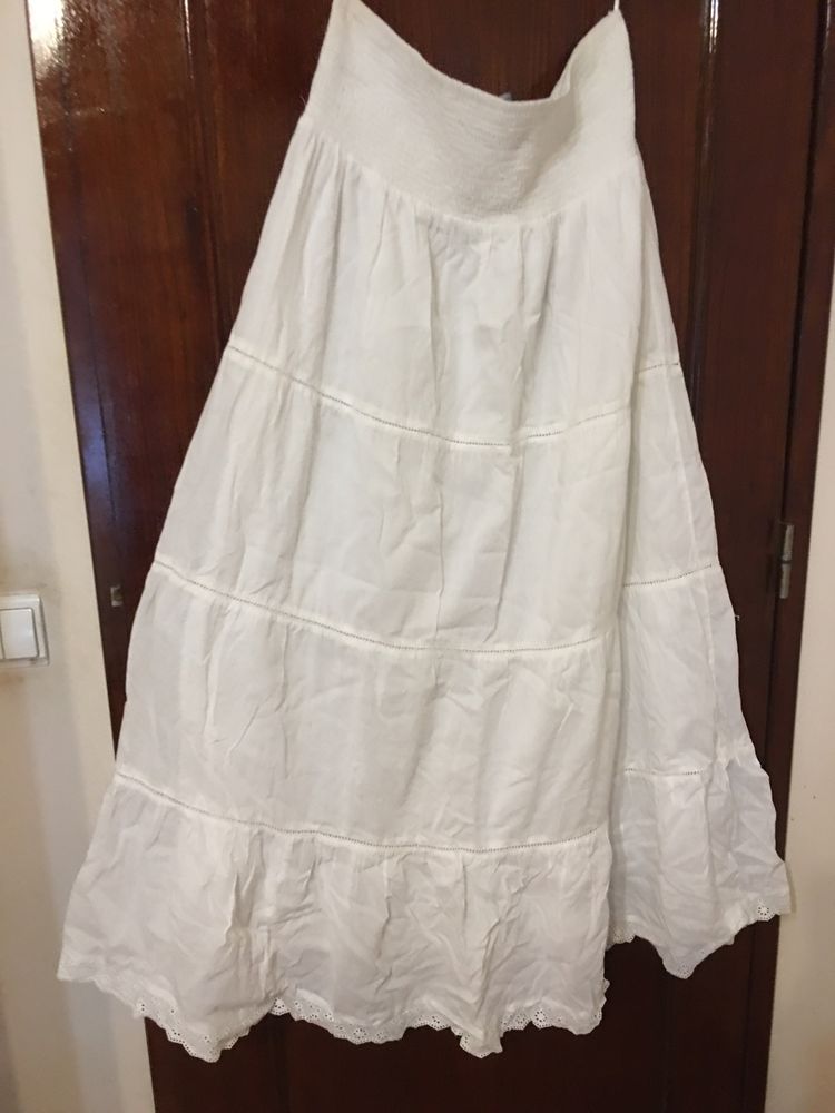 Vestido Branco Comprido da Atmosphere