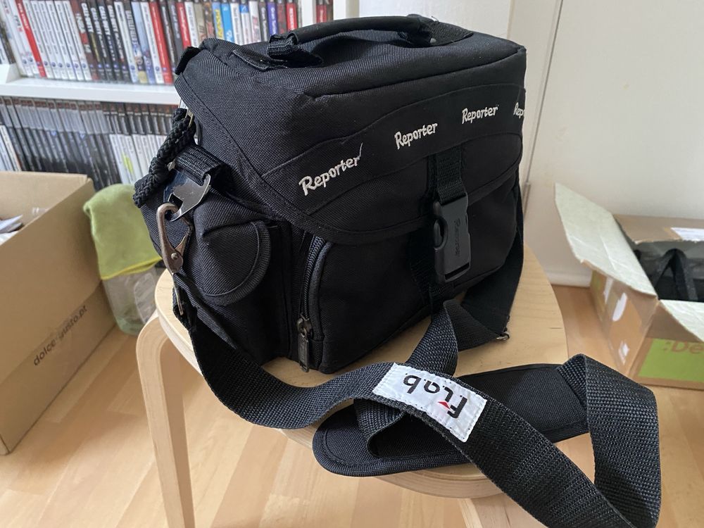 Mala/Mochila Reporter Camara Reflex