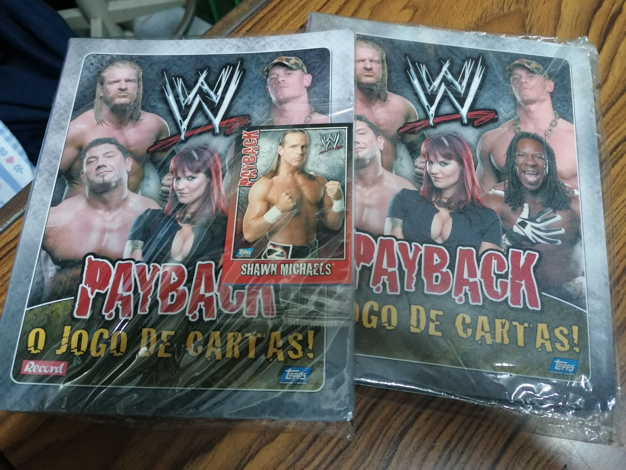 Cadernetas WWE payback 2006