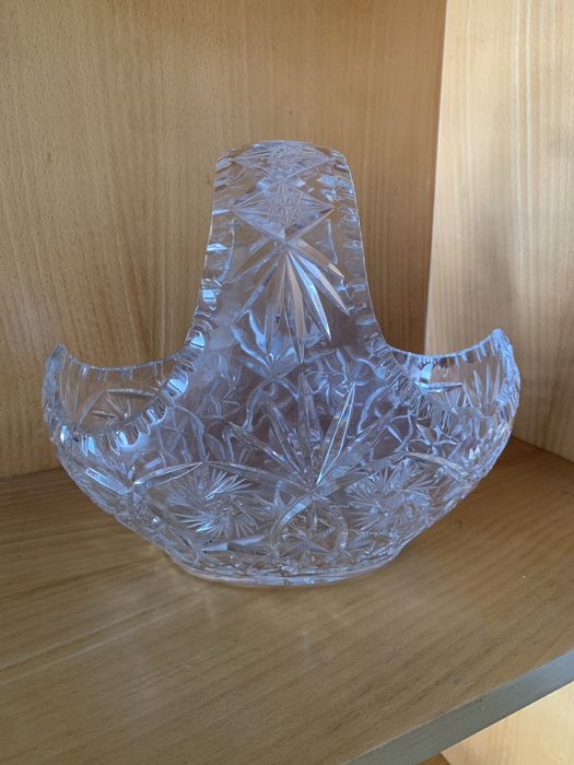 Peca de vidro cristal . Para decoracao ou fruteiro