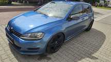 13r VW GOLF 7 1,2 110KM obniżony bogaty jasny środek KOCUR