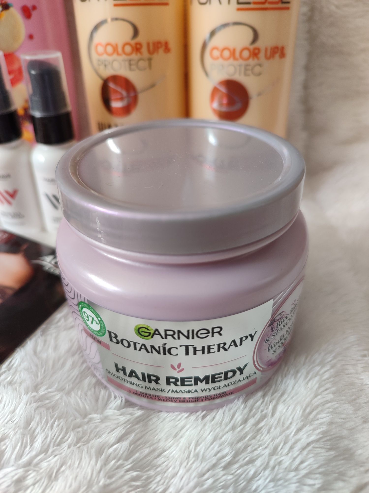 Garnier botanic therapy rice water маска для волос шампунь бальзам