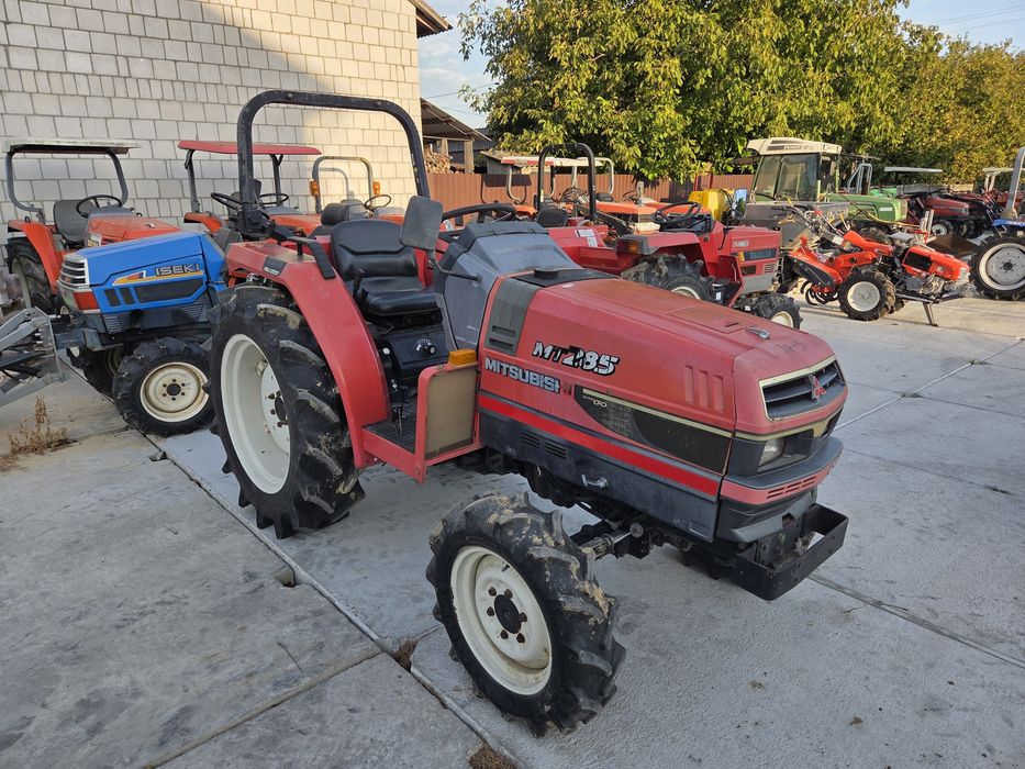 Traktorek japoński Mitsubishi MT285 28KM wspomaganie rewers 4x4