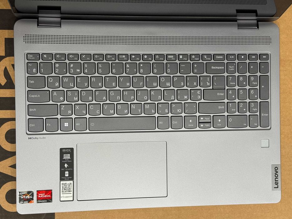 AMD Ryzen 7 7730U 16G/512GB Ноутбук трансформер 16" IPS Lenovo Flex 5