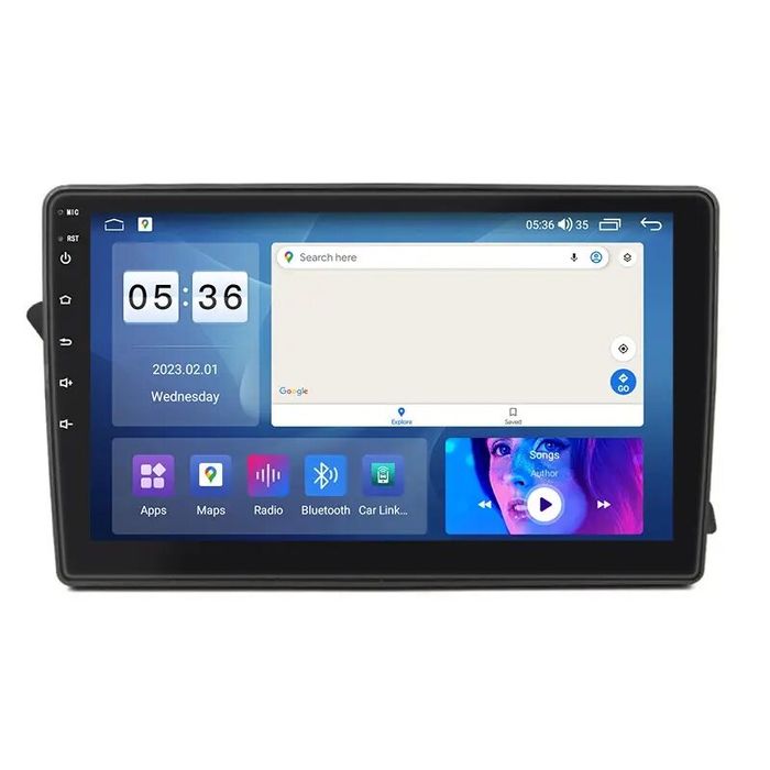 Штатна магнітола Topway для Audi A4 (B8) 2009-2011 9"Android GPS