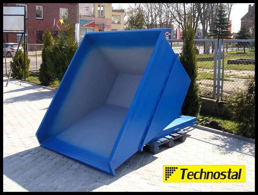 kontener samowyładowczy, koleba 2,2 m3 KS-22