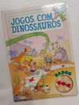 Jogos com Dinossauros, Livro com 7 Jogos - vintage - Impala - 1992