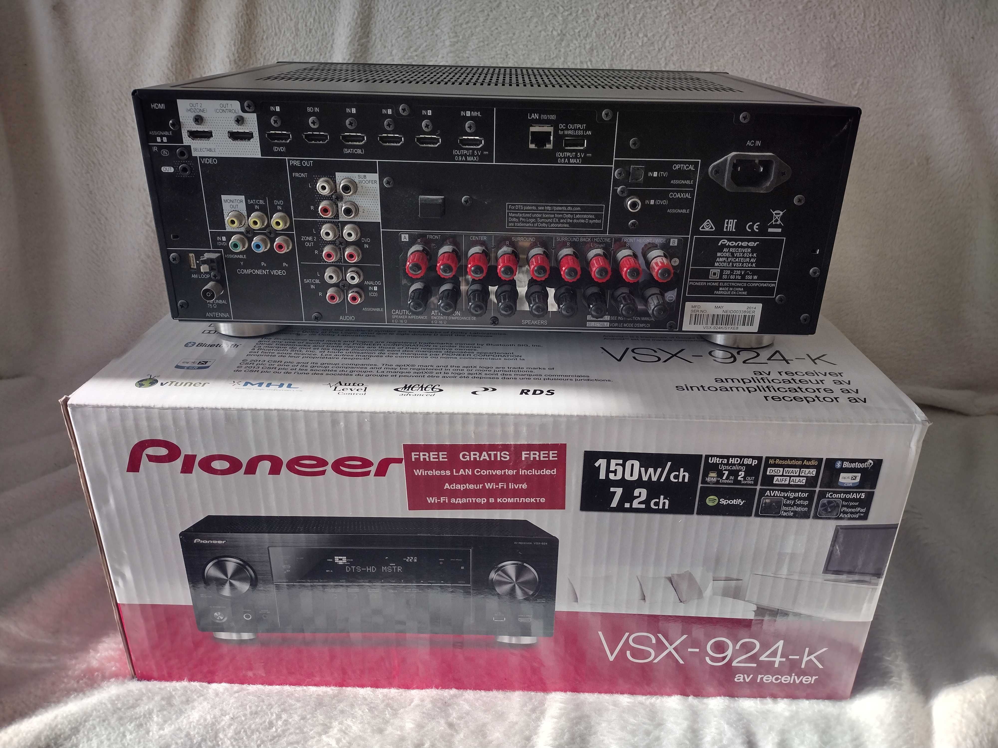 Amplituner Pioneer VSX-924-K