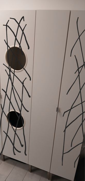 IKEA LILLANGEN (NYSJON) szafka szafa do łazienki łazienkowa biała