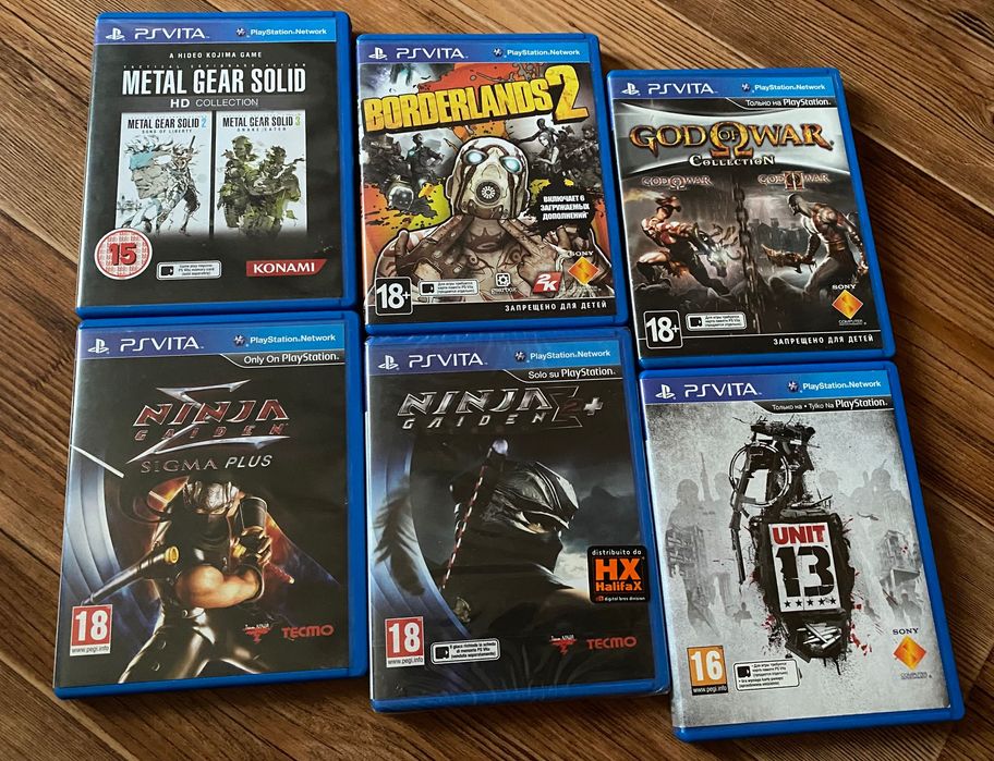 Sony PS Vita: Killzone, Mortal Kombat, Spider-Man, Gravity Rush, GoW