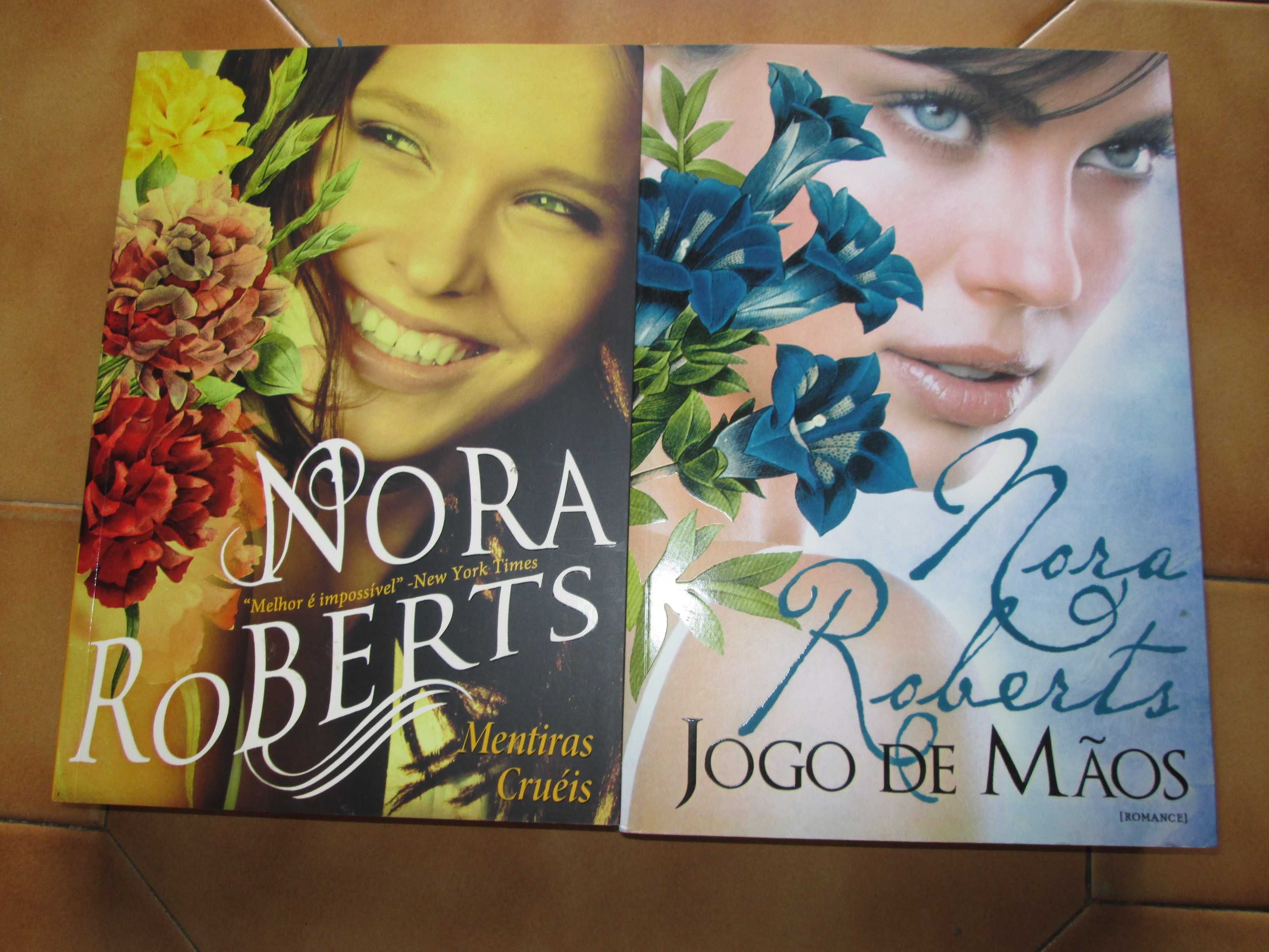 5 livros da famosa escritora " Nora Roberts