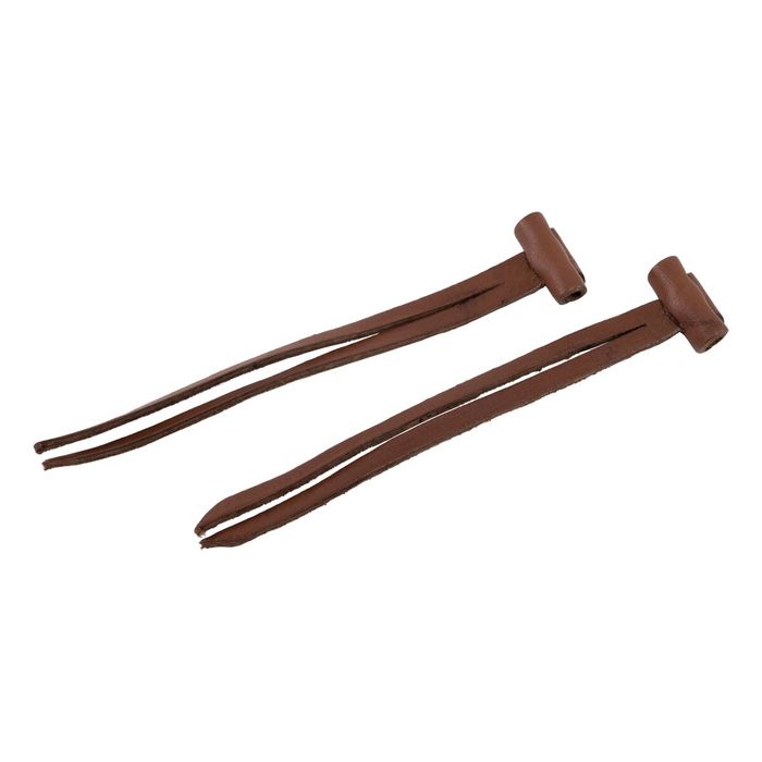 Brązowe Zapięcie Zaciskowe Do Butów Średniowiecznych, Para