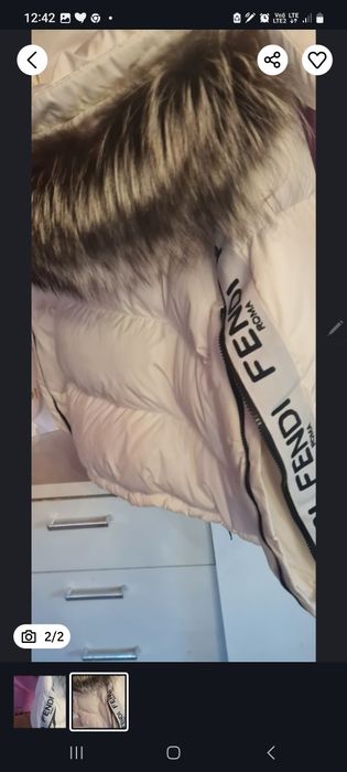 Kurtka Fendi oryginal