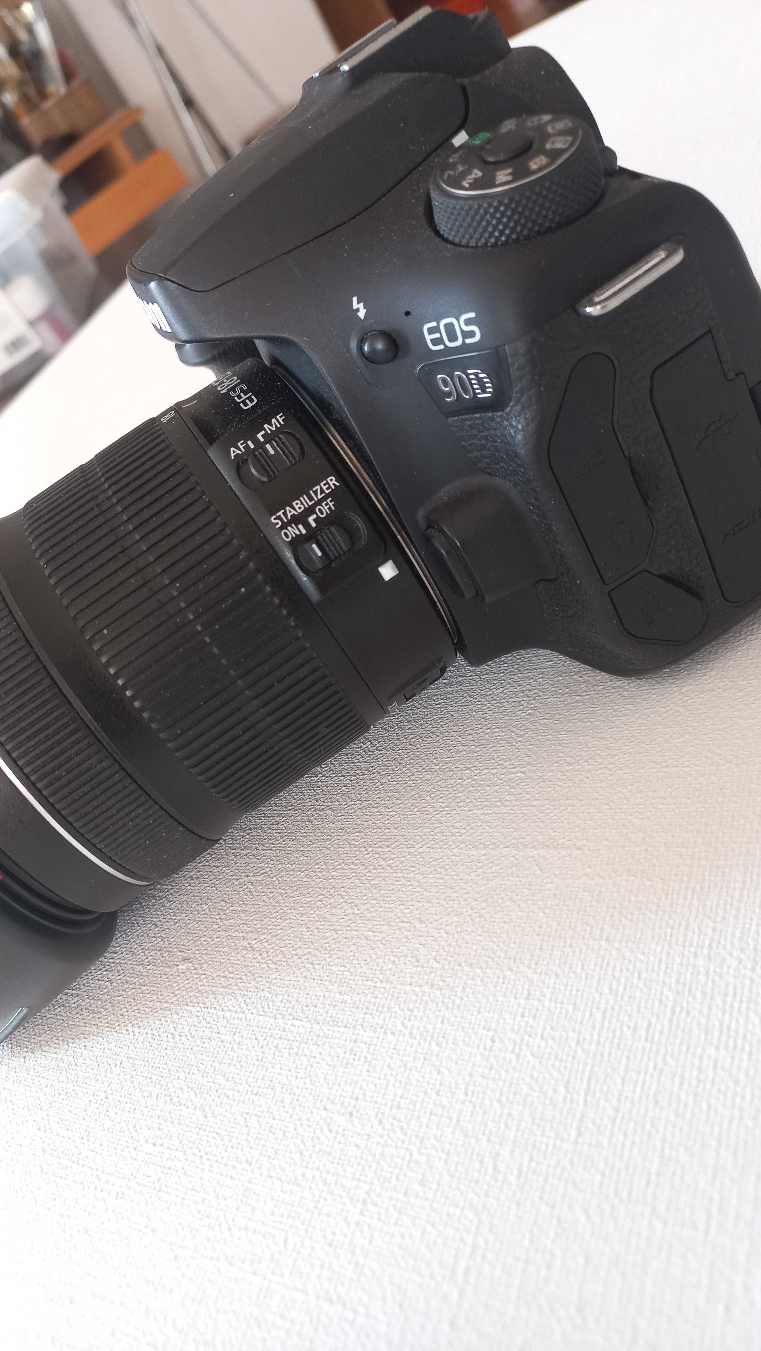 Canon EOS 90D / объектив EF-S 18-135 IS USM / отличное состояние