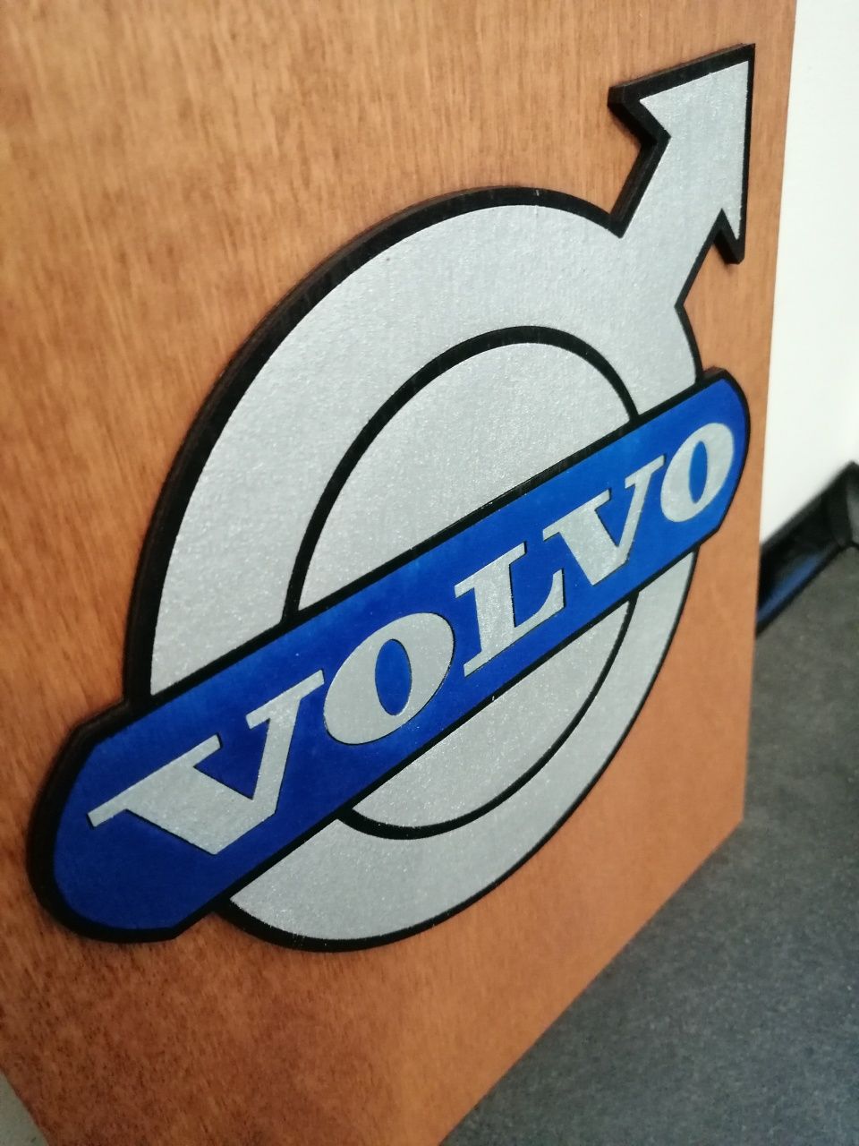 Logo Volvo A4 Sklejka 3D