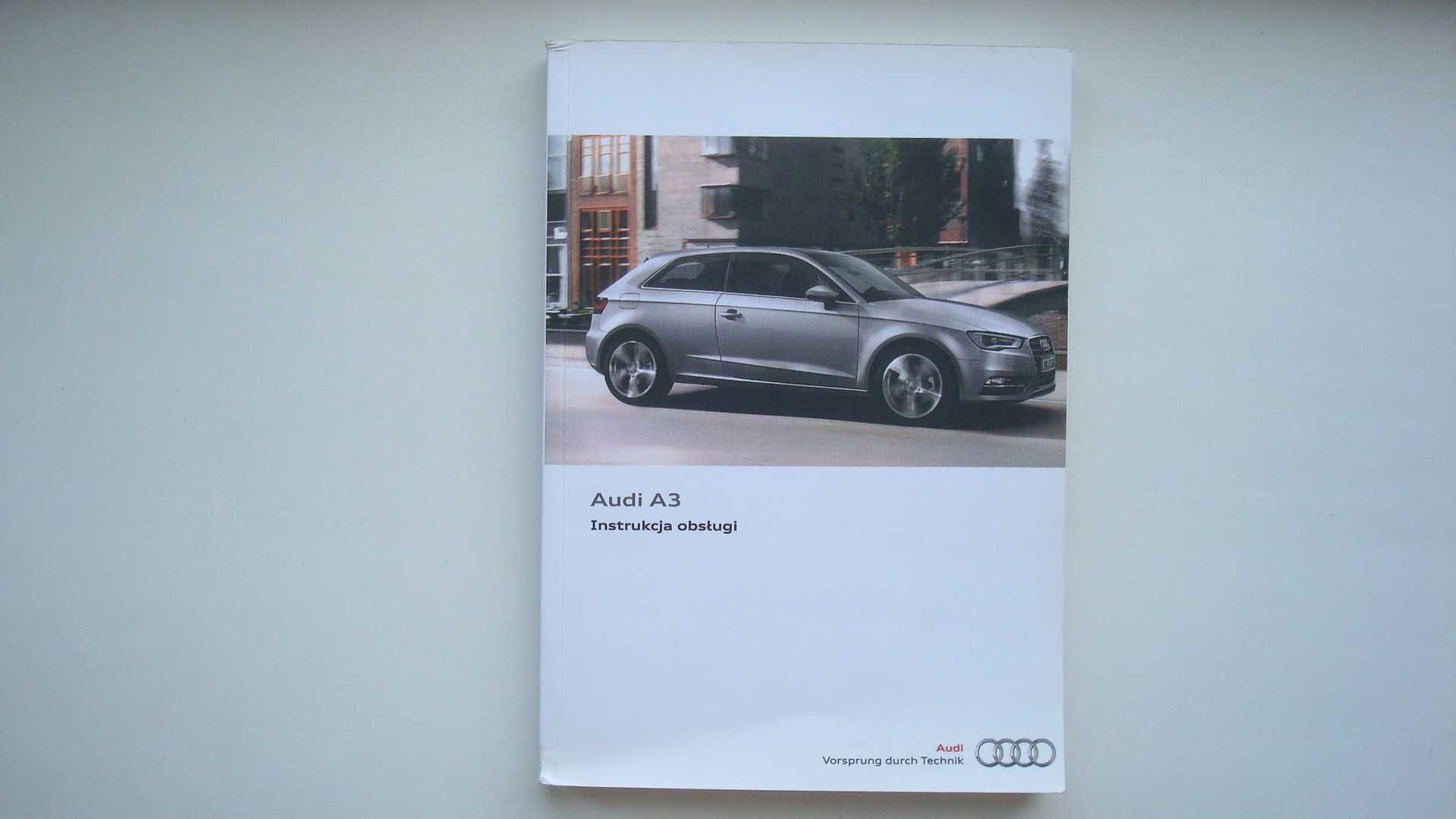 Audi A3 8V instrukcja obsługi PL Audi A3 III 2012 - 2016 instrukcja PL