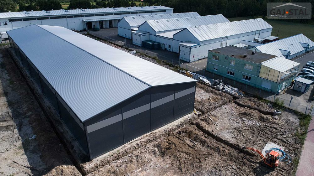 Hala magazynowa ocieplana 1560m2 20x78x6