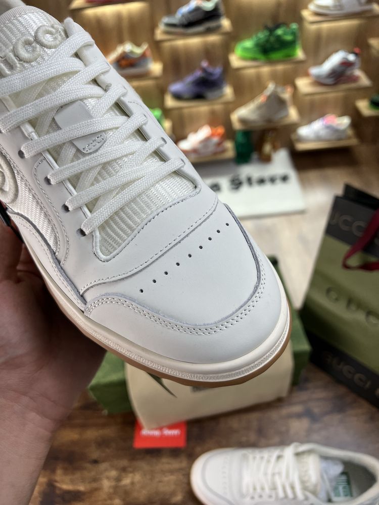 Кросівки Gucci Sneakers White / Brown