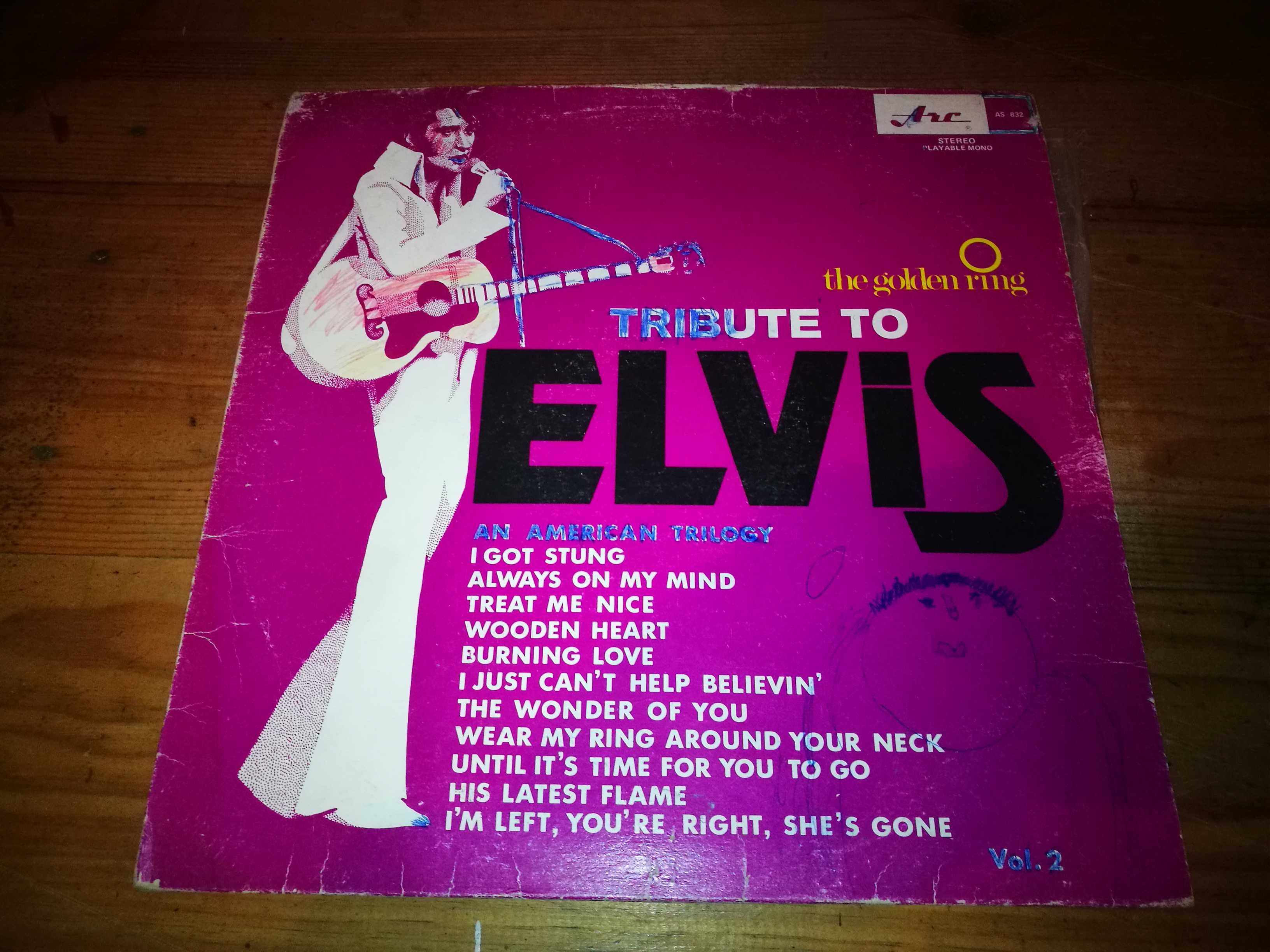 VARIOS - Tribuite To Elvis Vol 2 - The Golden Ring	LP