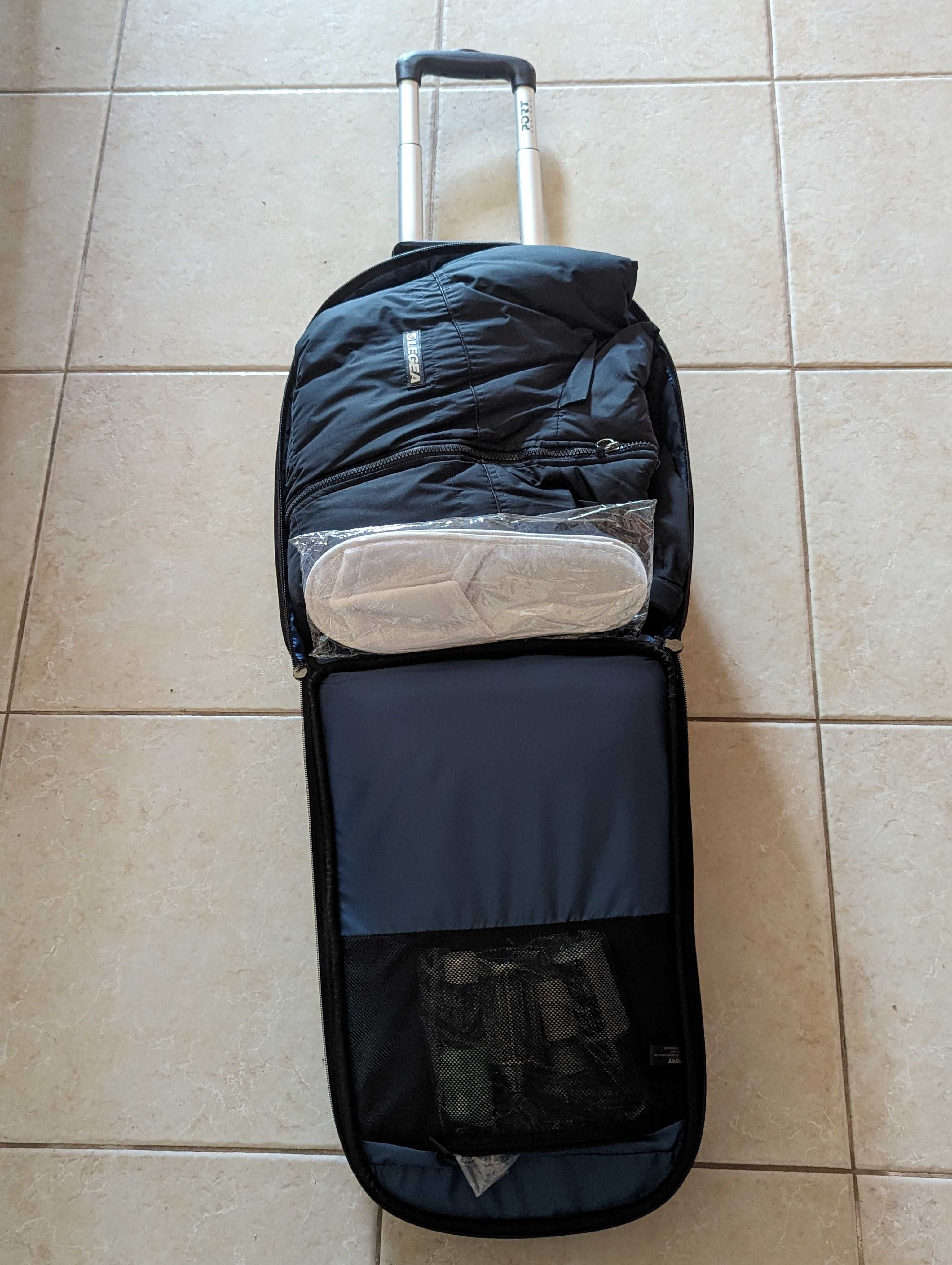 Mochila para portátil 15,6 e roupa com Trolley