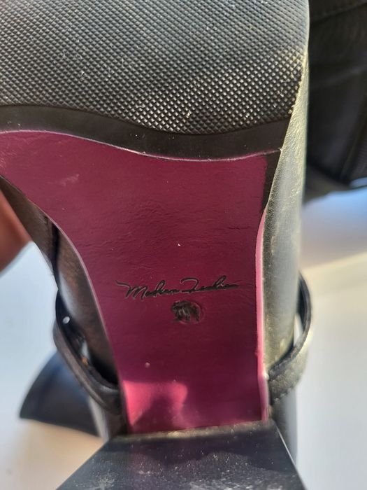 Шкіряні напів сапоги