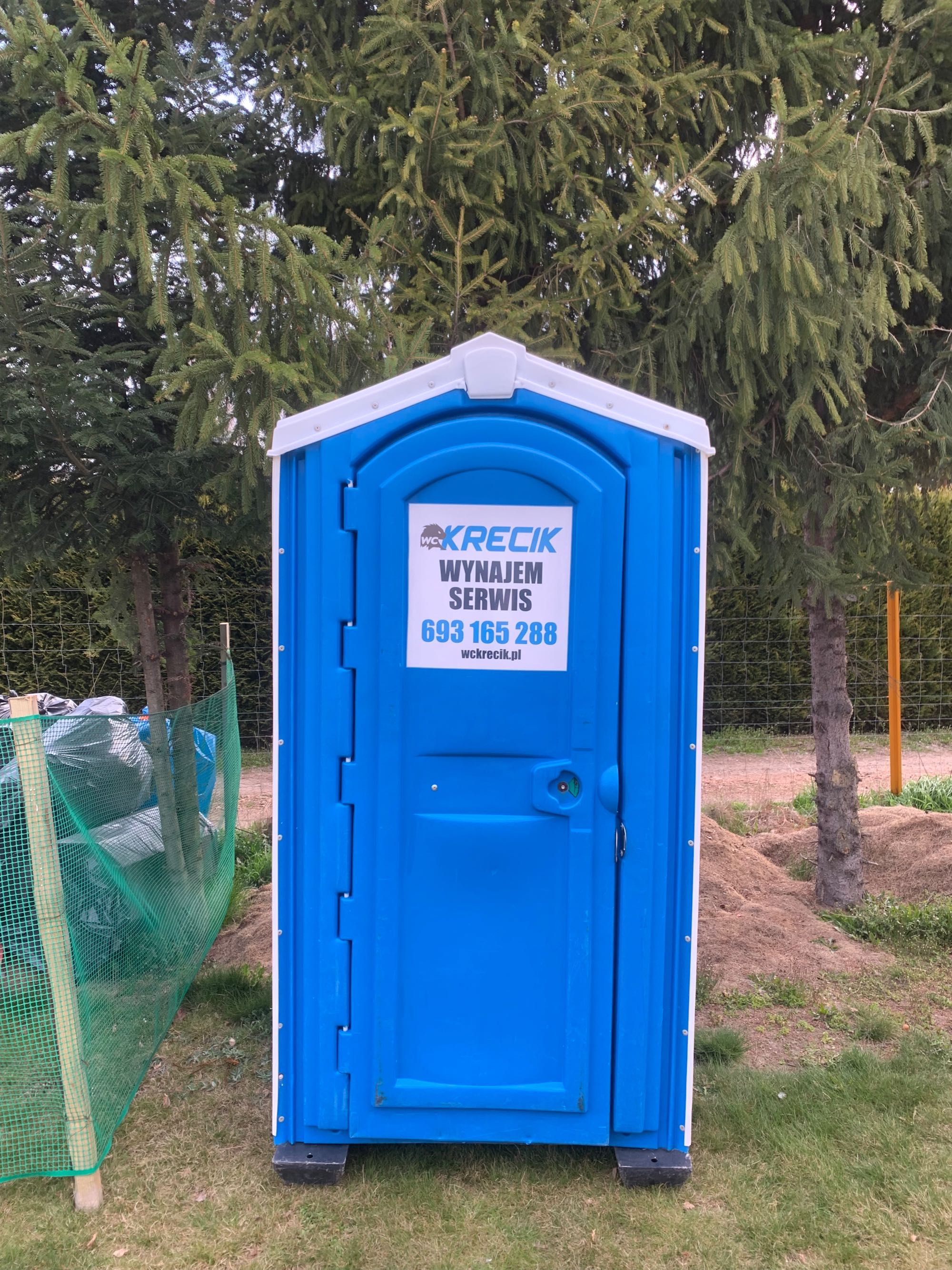 WC wynajem toalet przenośnych na budowę, działkę, imprezę - Chybie