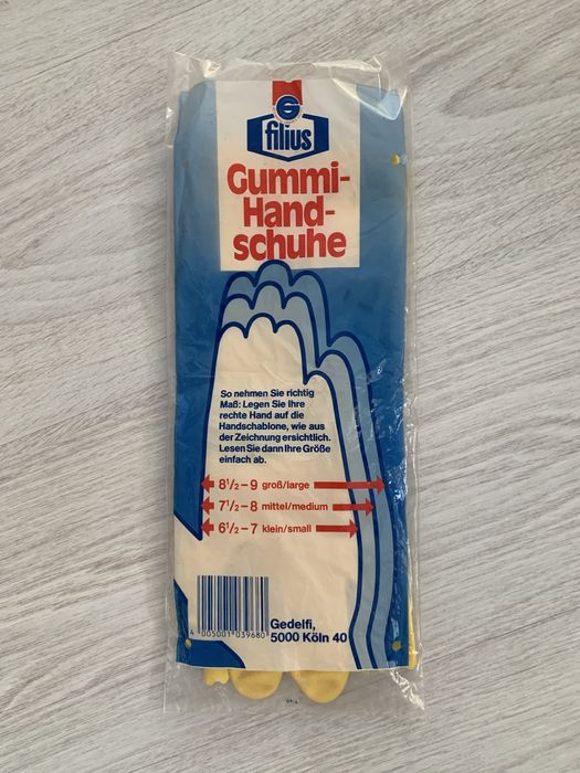 Rekawice gumowe ochronne