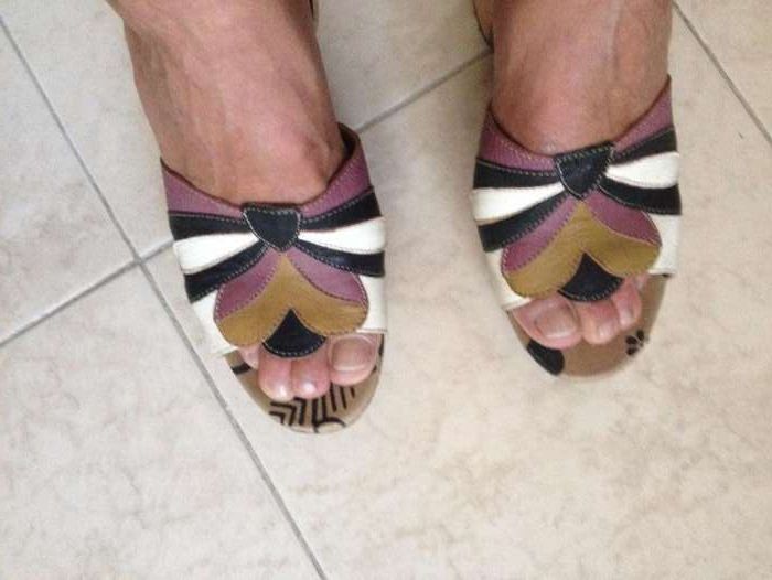 Sandálias Fly London, em pele, nº 39, usadas apenas 1 vez