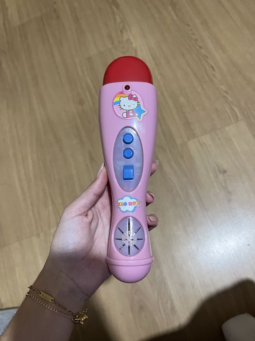 Microfone Hello Kitty