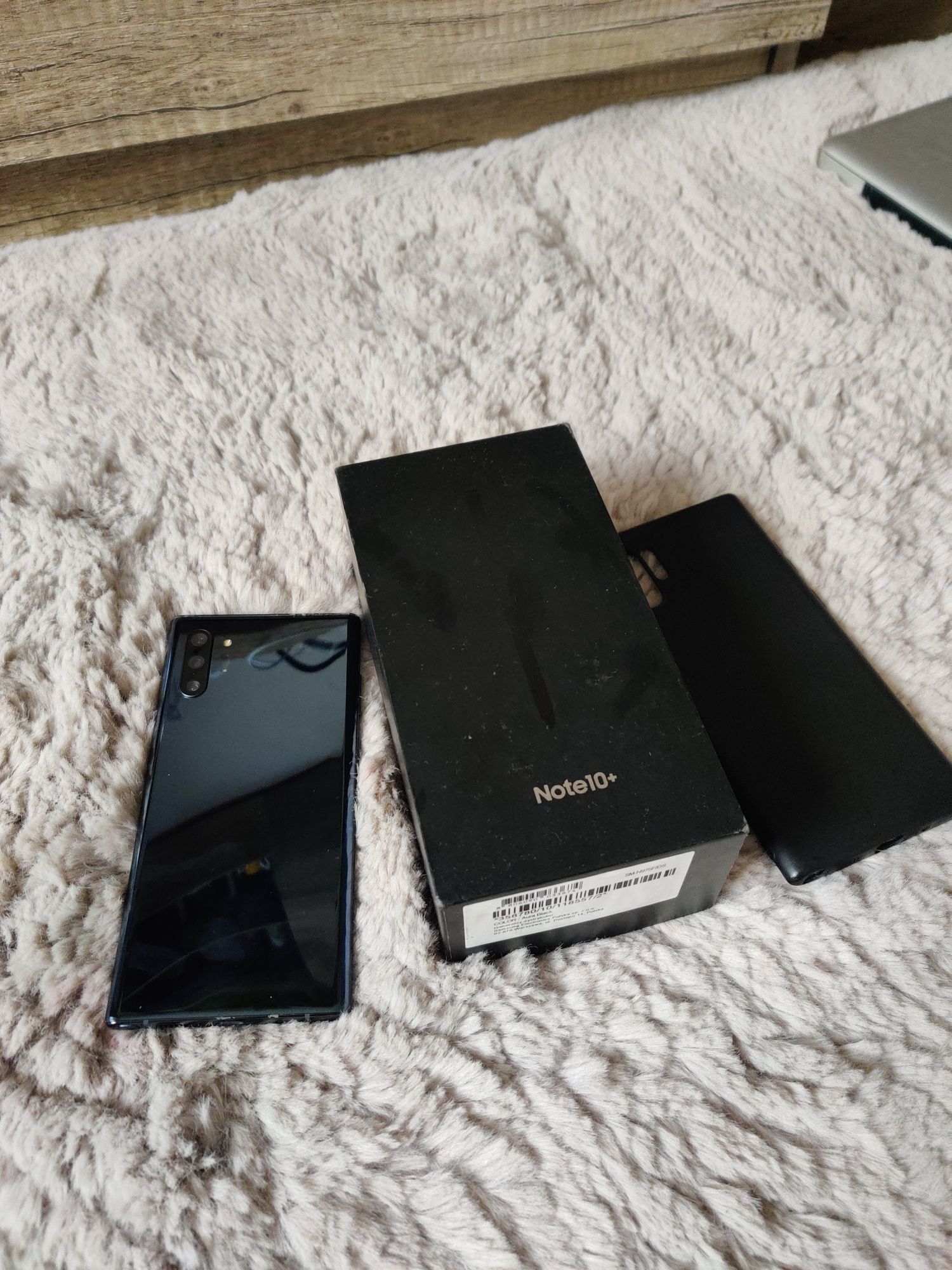 Samsung Galaxy note 10+ 12/256gb Black w bdb stanie