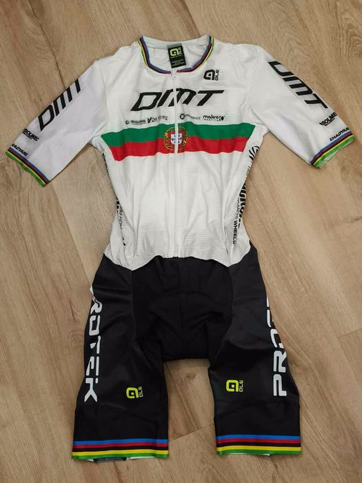 Fato de Ciclismo do Tiago Ferreira Campeão Nacional marca ALE Original