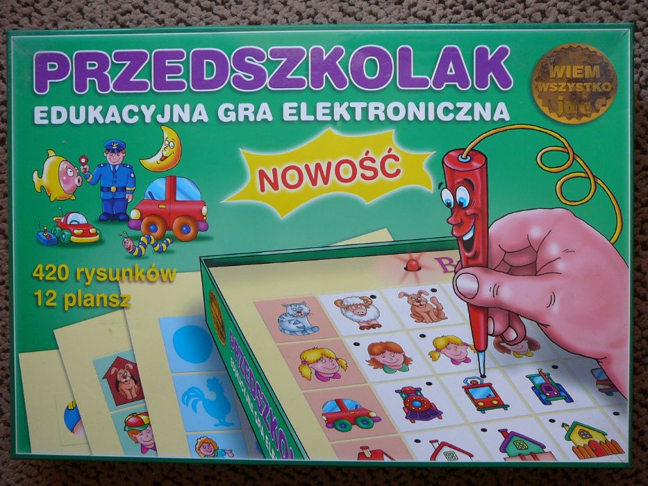 Edukacyjna gra elektroniczna Przedszkolak jak nowa