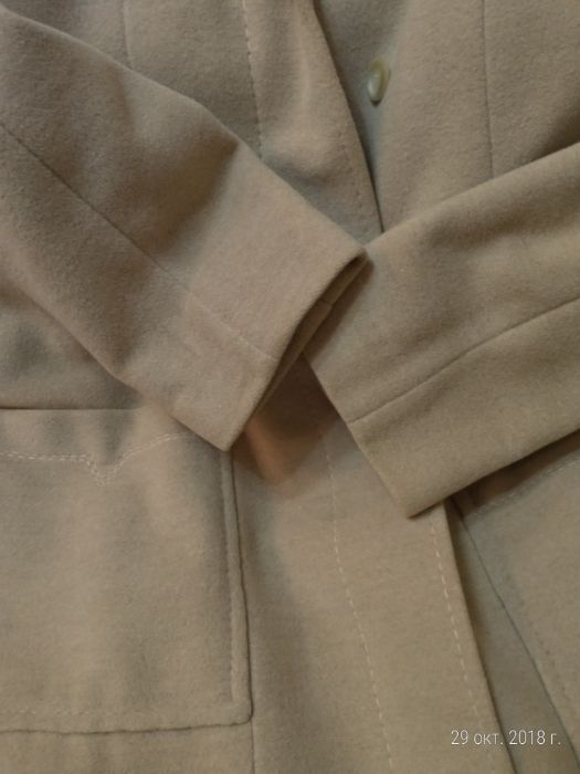 Пальто кашемировое классического кроя