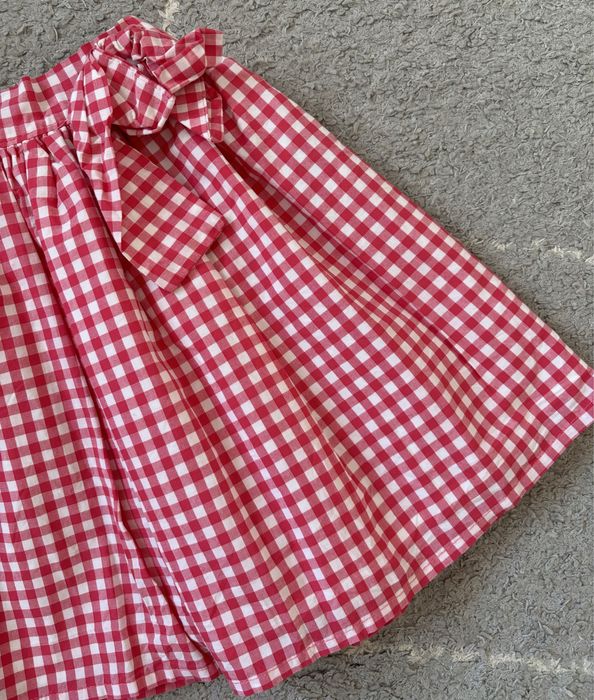 Nowa spódnica w kratkę r.104/110