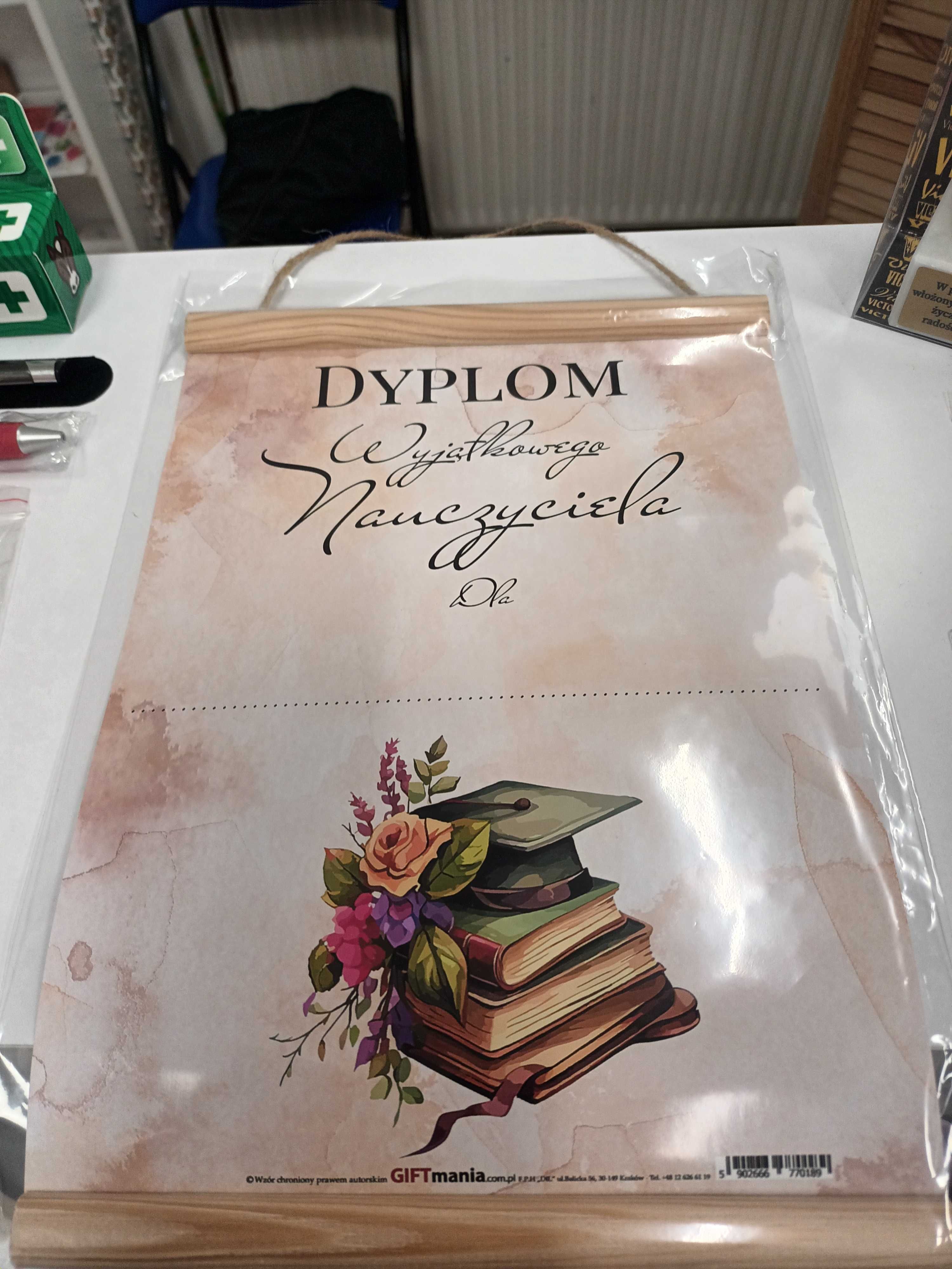 Dyplom dla Nauczyciela - Świetny !