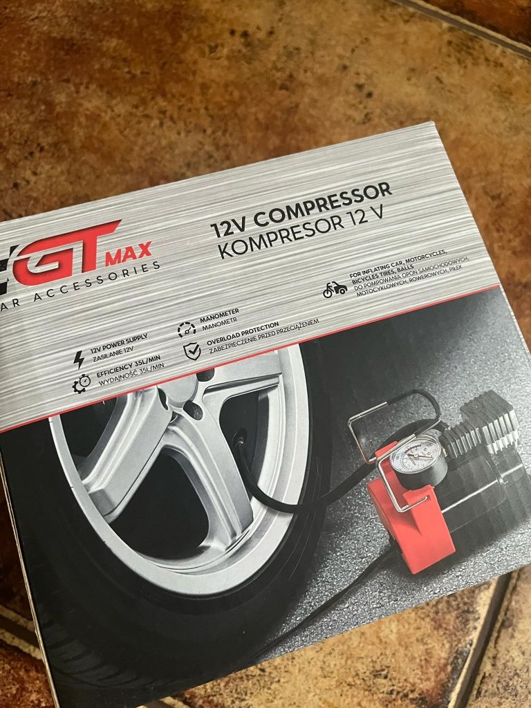 Nowy kompresor 12 V GTmax
