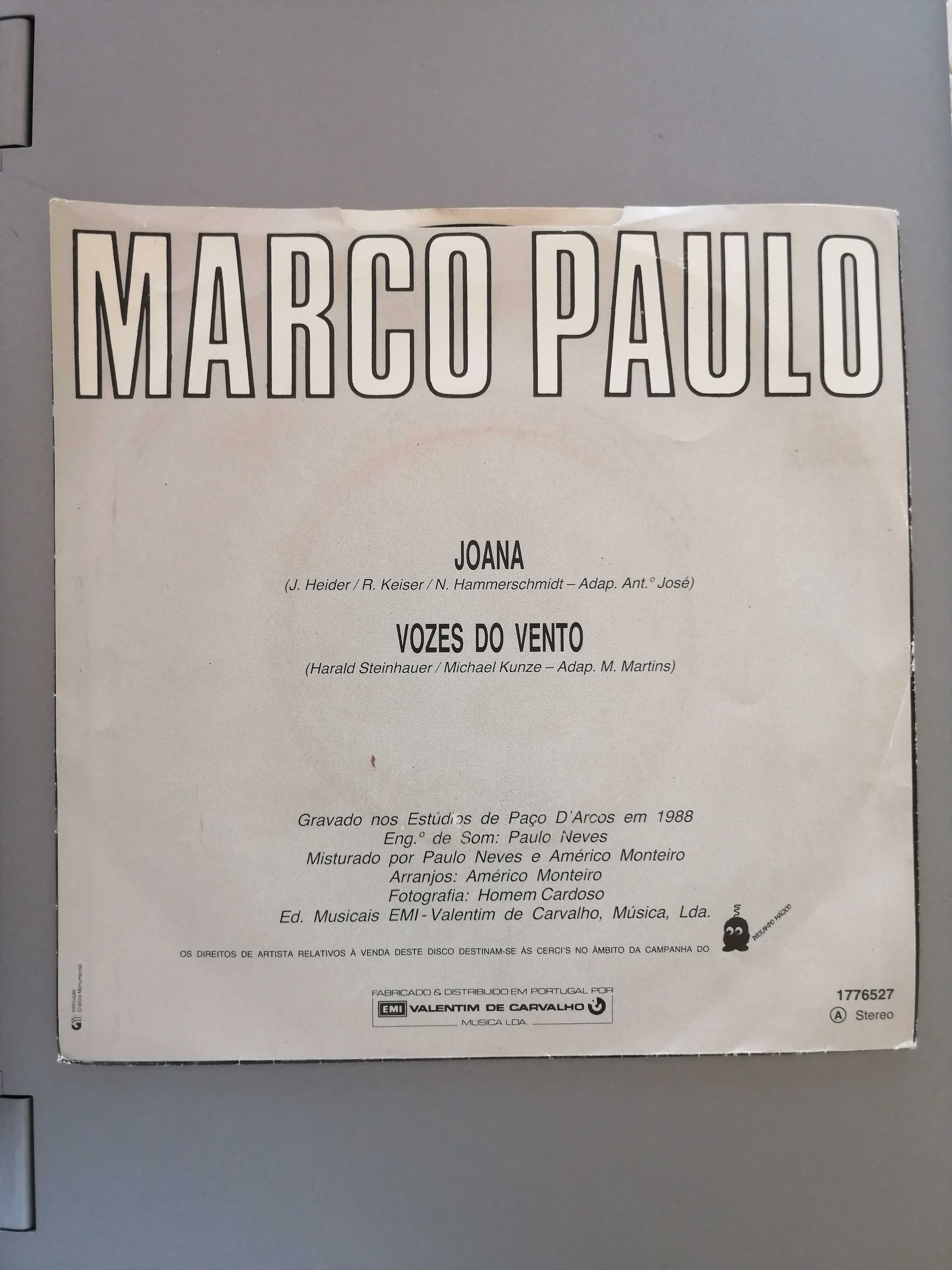 Vinil Marco Paulo 45 rpm