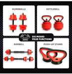 Barra 2x1 para exercicios em casa 20kg