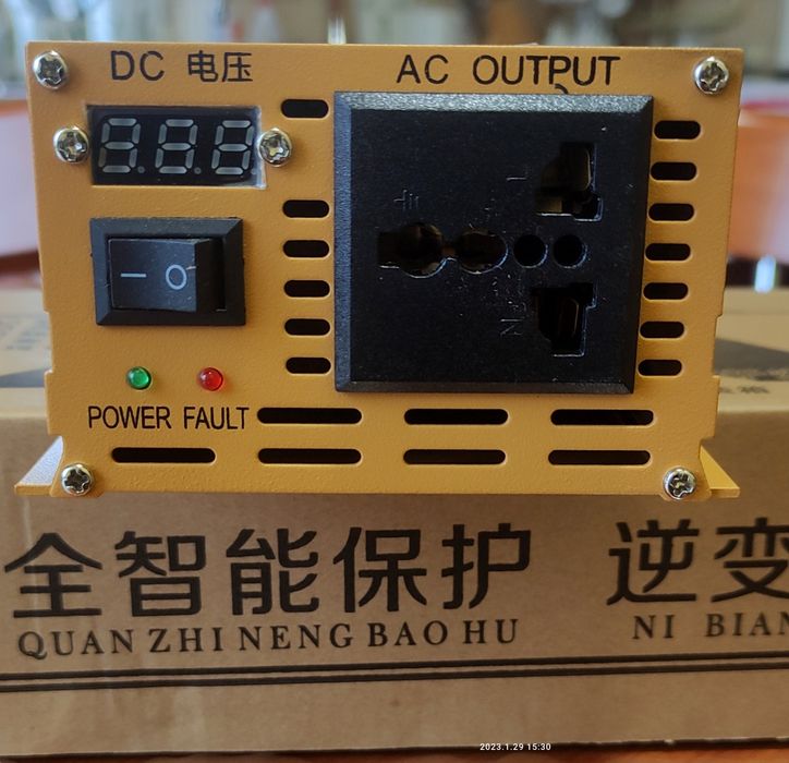 Інвертори 12 V / 220 V , 1600W ,"чистий синус ", в наявності.